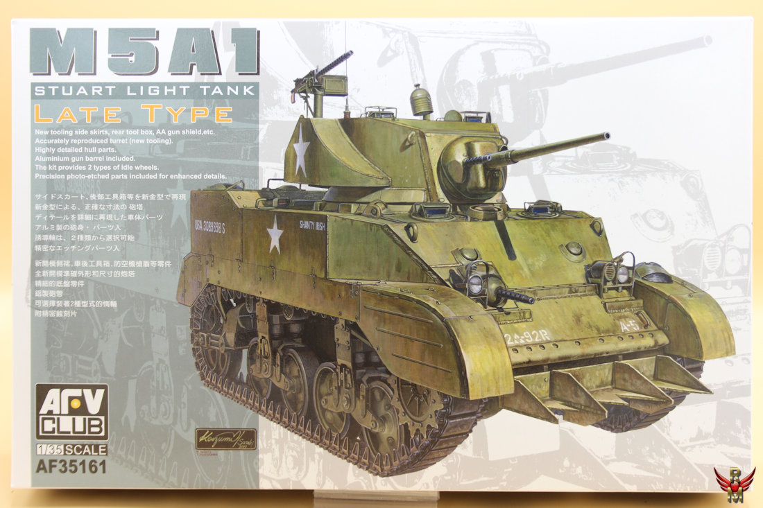 AFV Club 1/35 M5A1 Stuart Light Tank Late Type