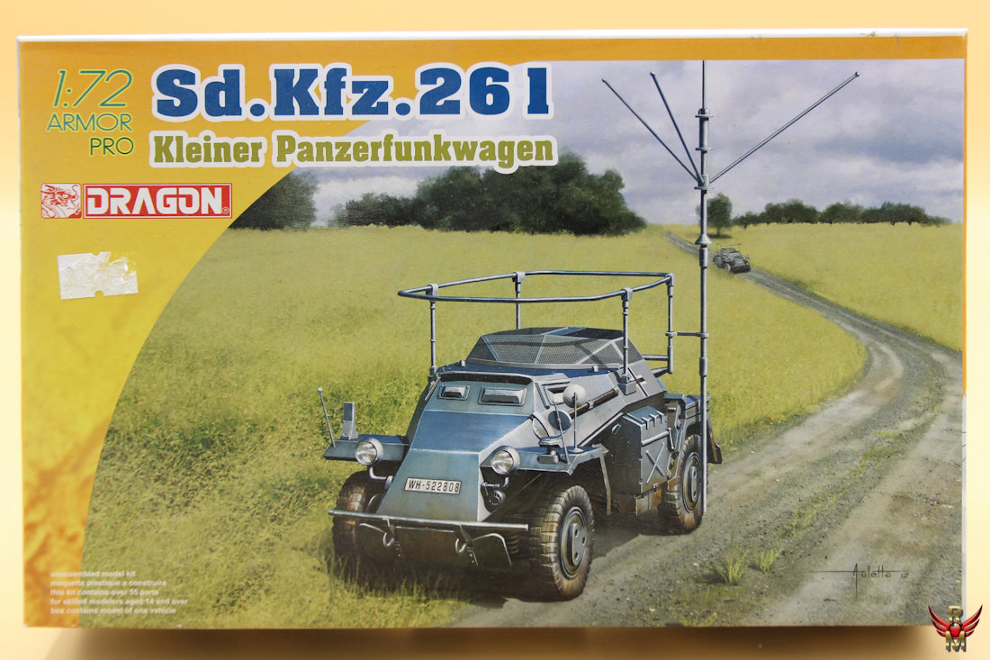 Dragon 1/72 Sd Kfz 261 kleiner Panzerfunkwagen