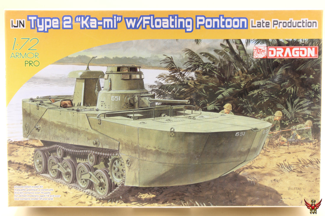 Dragon 1/72 IJN Type 2 Ka-Mi with Floating Pontoon late production