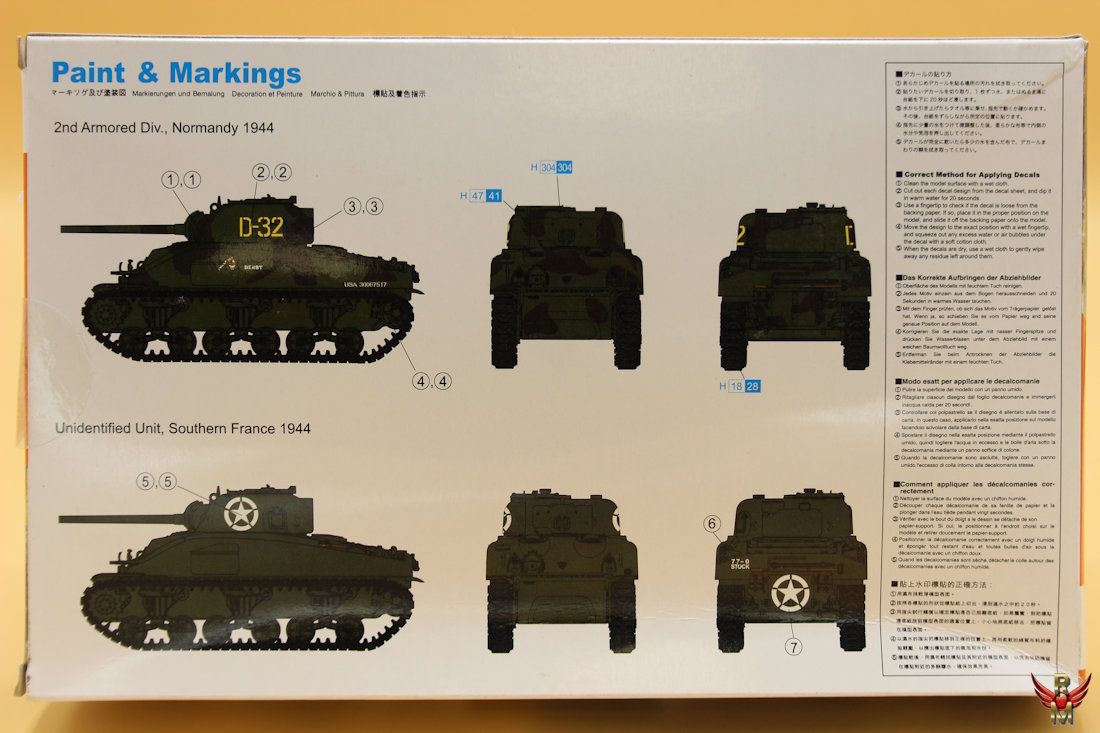 Dragon 1/72 M4A1 Sherman-Normandy