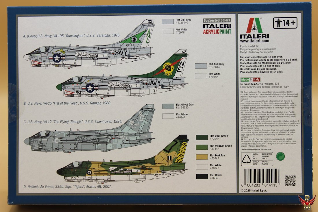 Italeri 1/72 A-7E Corsair II