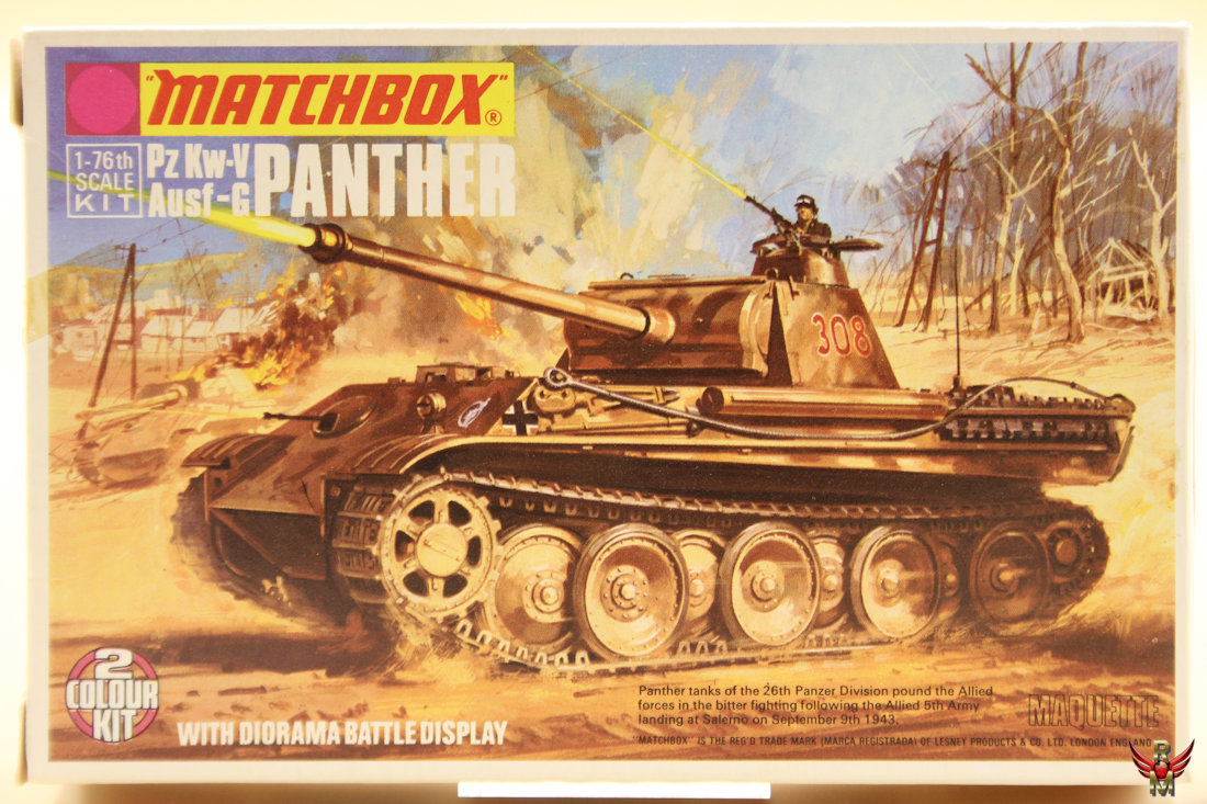 Matchbox 1/76 Pz Kpfw V Ausf G Panther