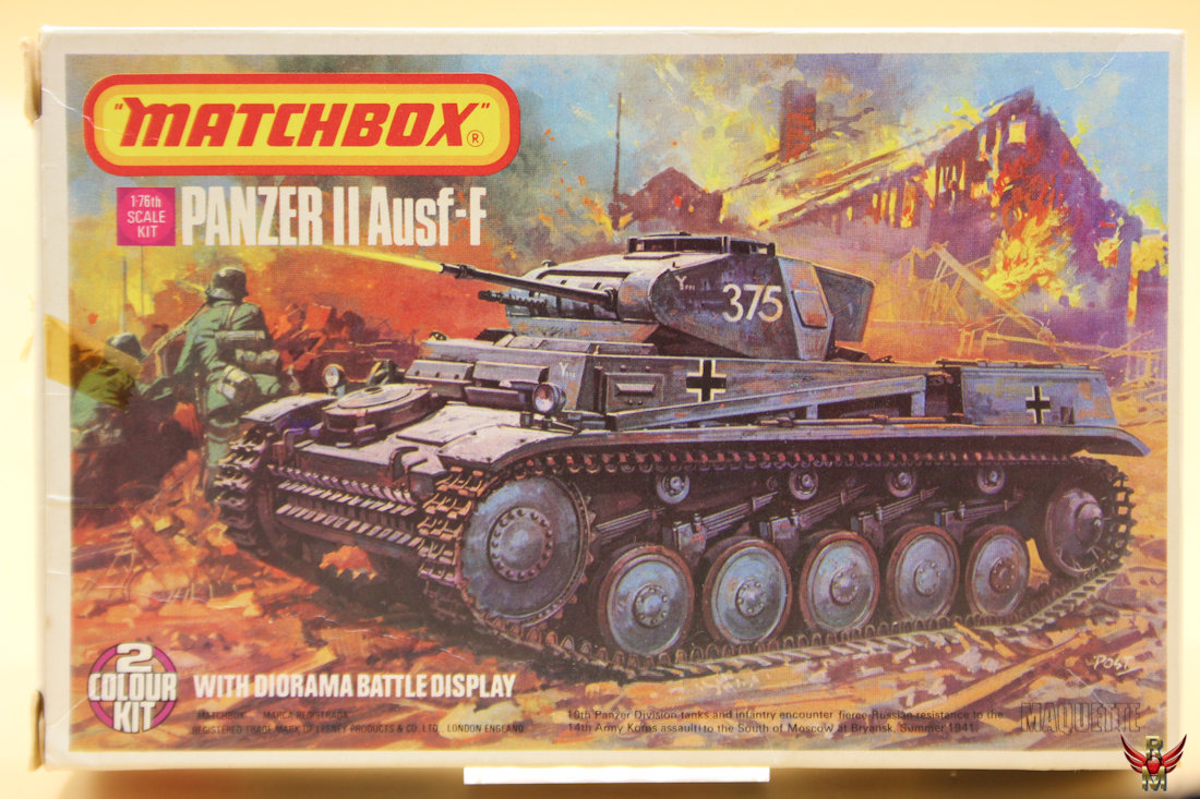 Matchbox 1/76 Panzer II Ausf F
