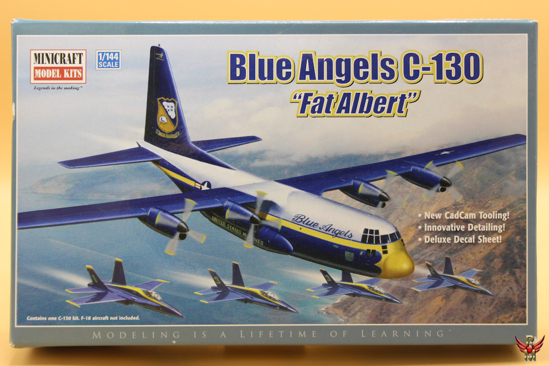 MiniCraft 1/144 Blue Angels C-130 Fat Albert