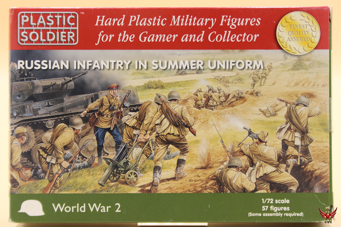 Plastic Soldier 1/72 Russian infantry in summer uniform