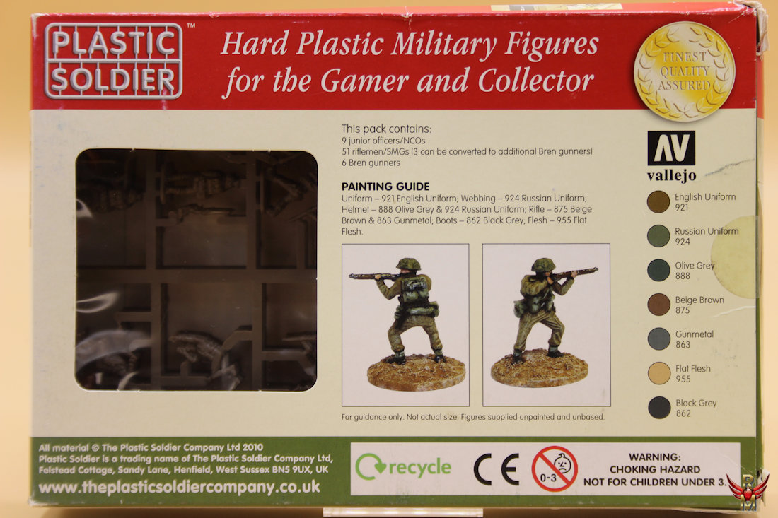 Plastic Soldier 1/72 Late War British Infantry 1944-45