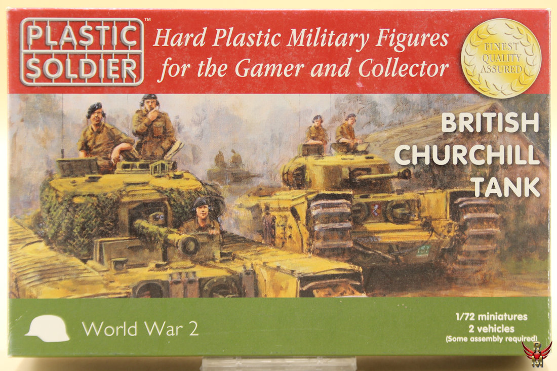 Plastic Soldier 1/72 British Churchill Tank