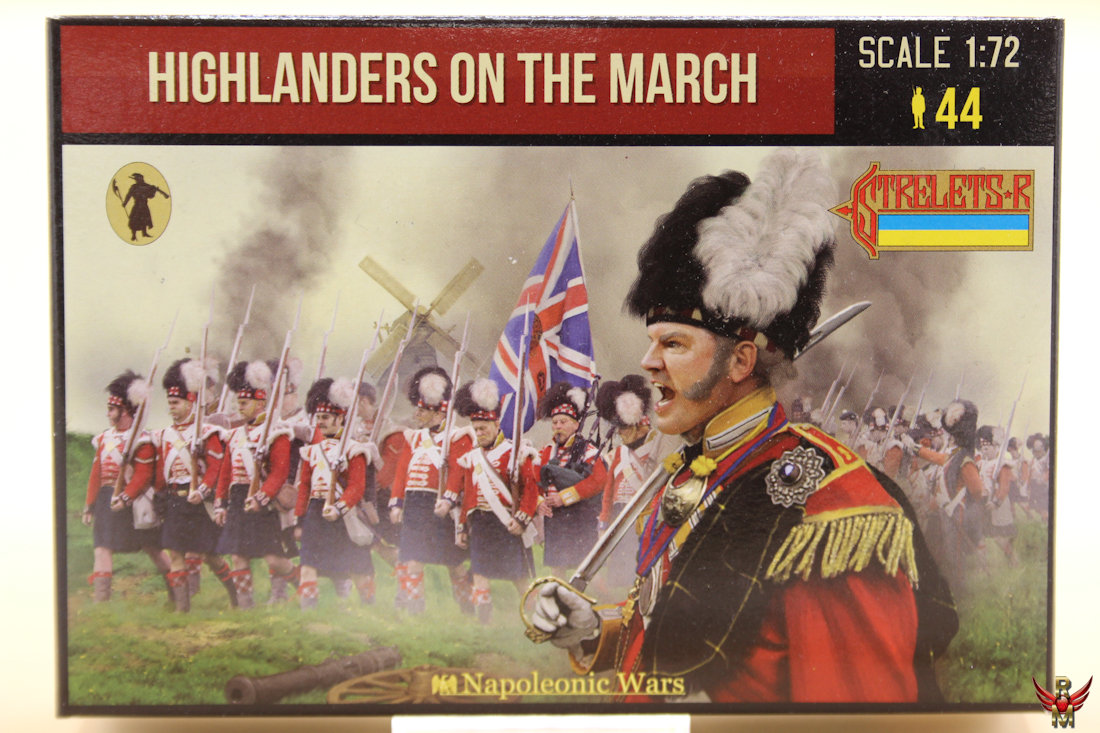 Strelets-R 1/72 Highlanders on the March Napoleonic Wars