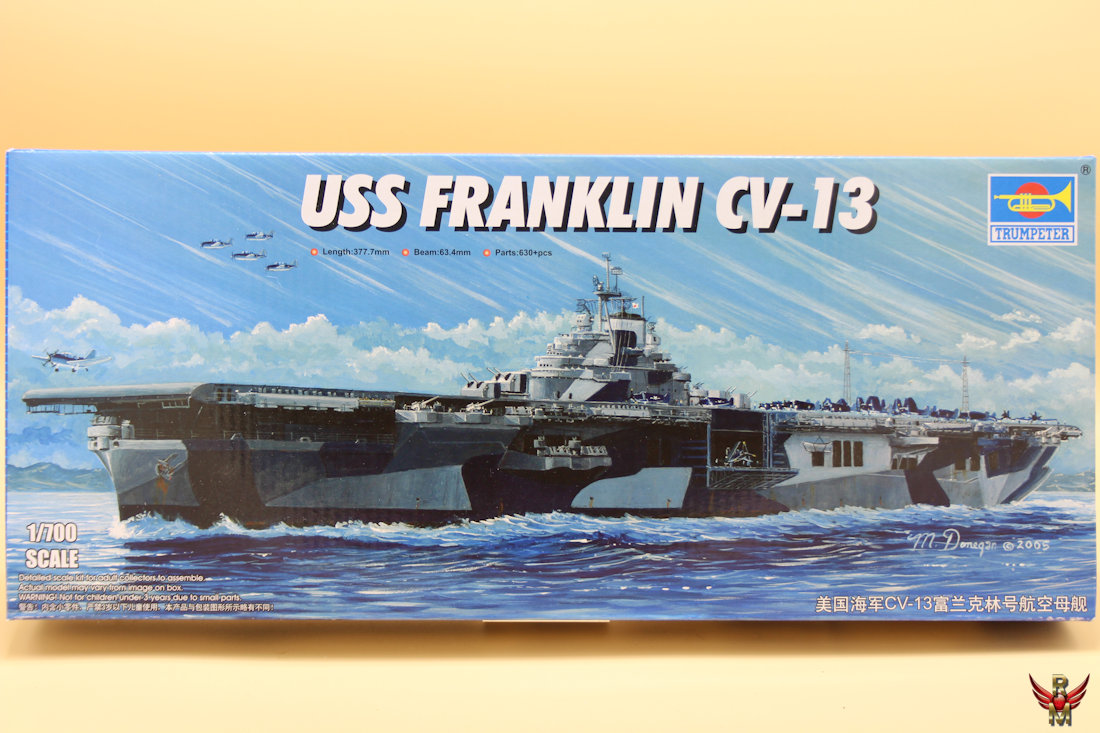 Trumpeter 1/700 USS Franklin CV-13
