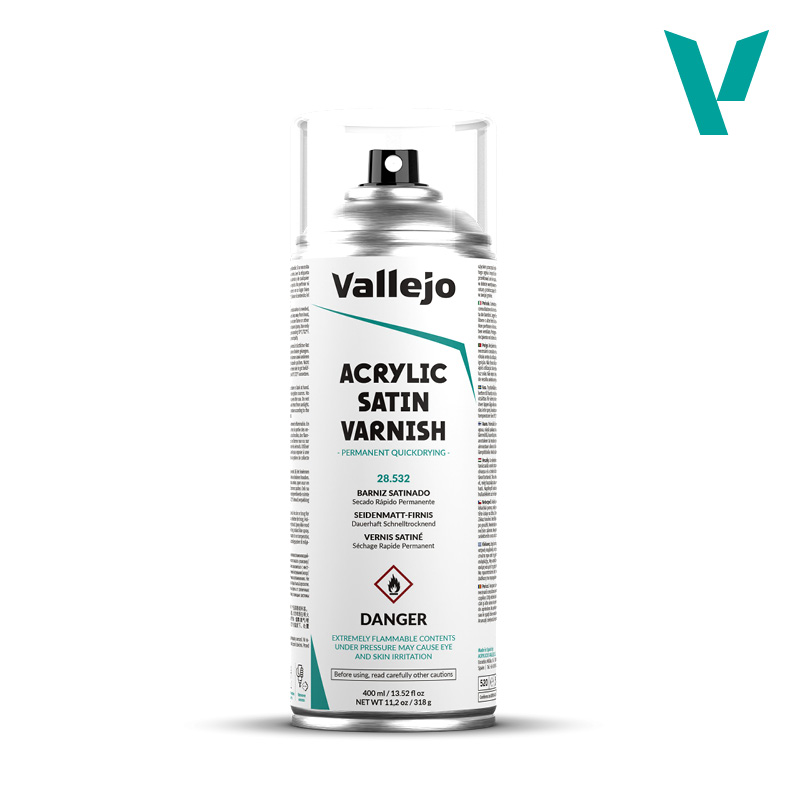 Vallejo 28532 Acrylic Satin Spray Varnish