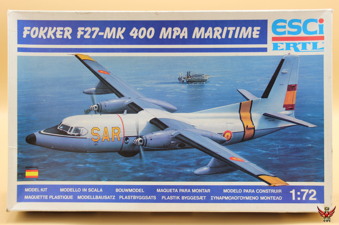 ESCI ERTL 1/72 Fokker F27-MK 400 MPA Maritime