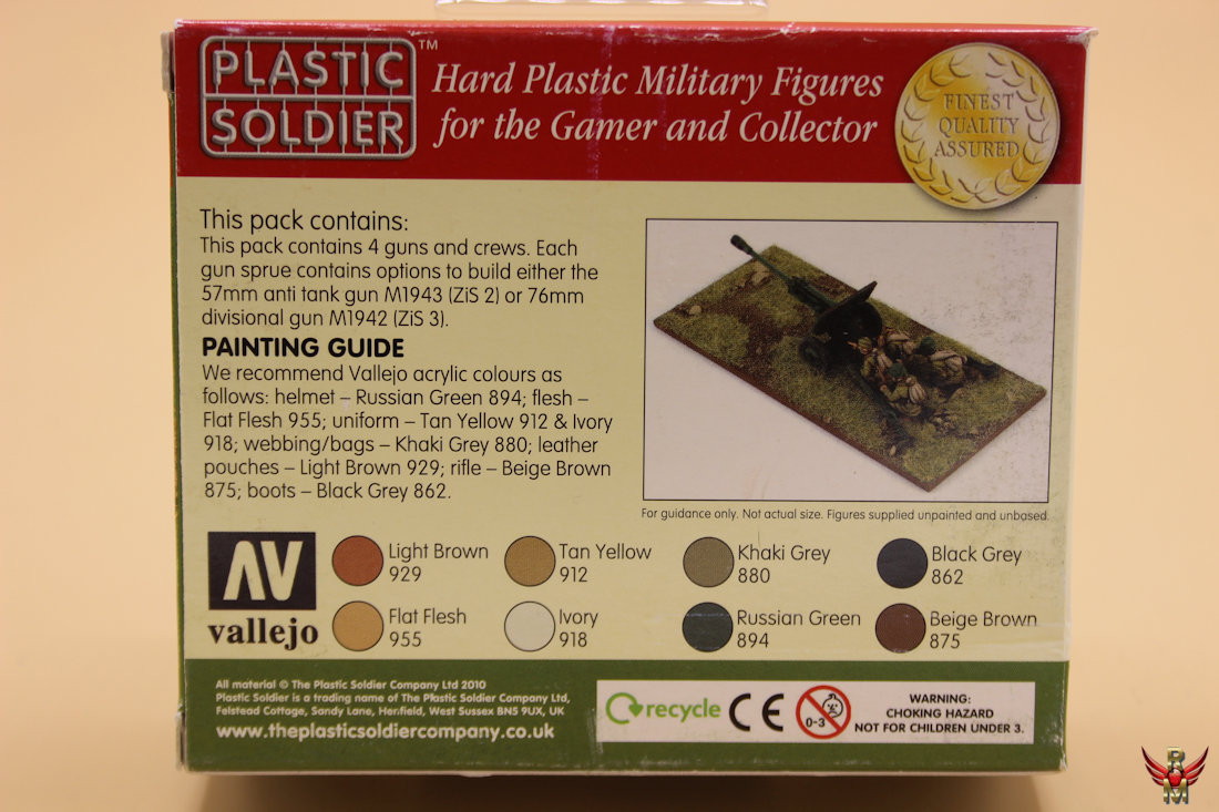 Plastic Soldier 1/72 Russian ZiS 2/3 Gun