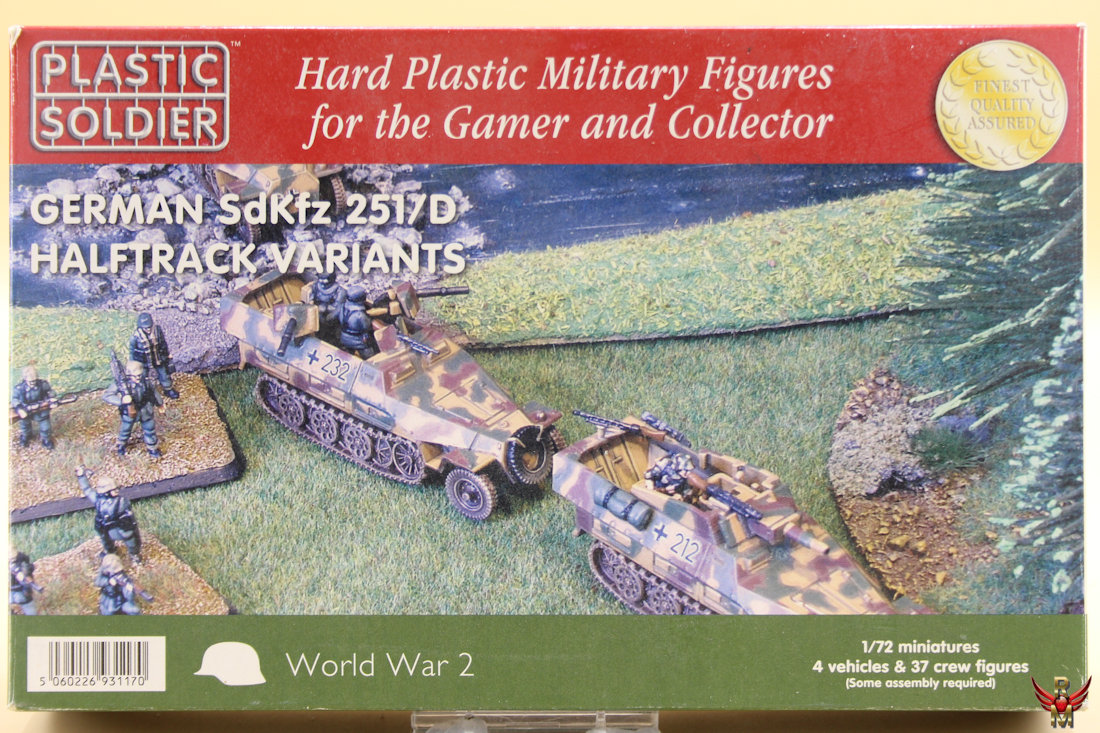 Plastic Soldier 1/72 German SdKfz 251/D Halftrack Variants