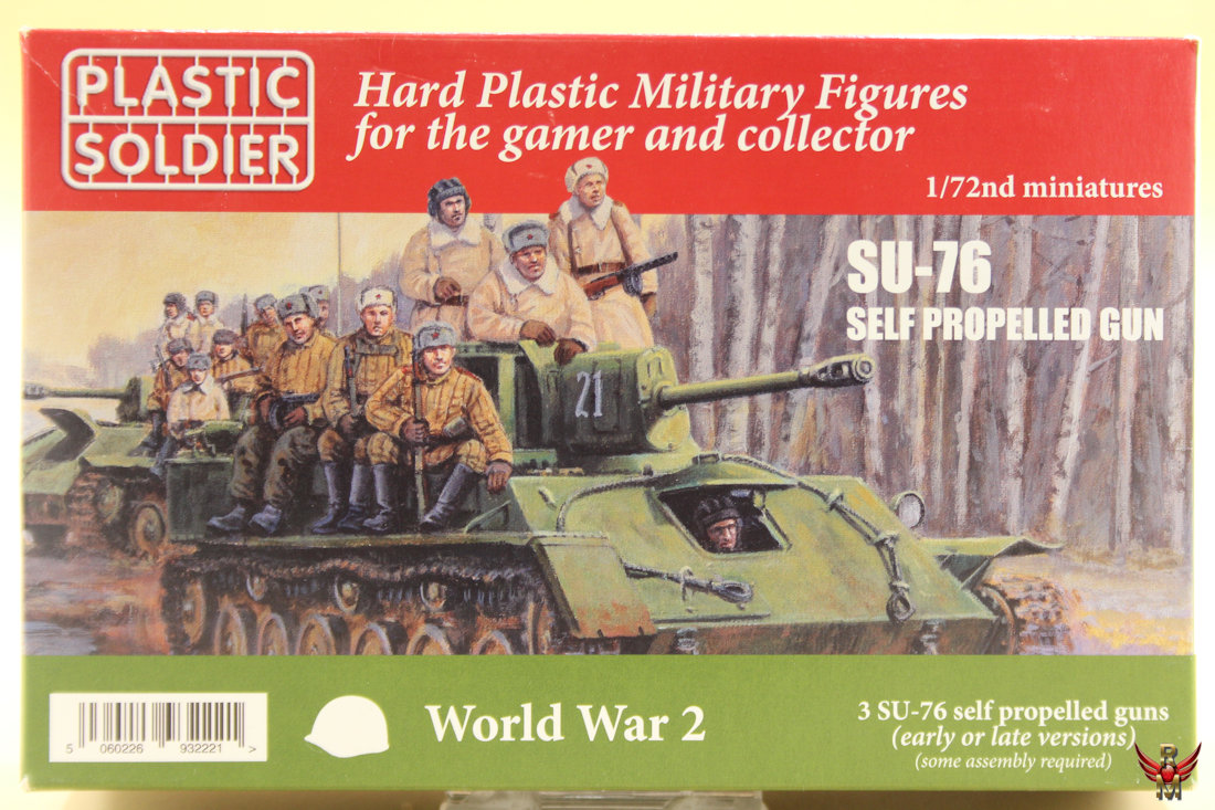 Plastic Soldier 1/72 SU-76 Self Propelled Gun